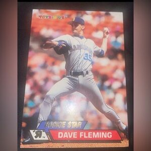 * Rookie Card* 1993 Stadium Club Dave Fleming #77